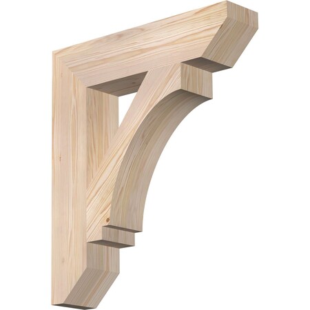 Ekena Millwork Imperial Slat Smooth Bracket, Douglas Fir, 5 1/2"W x 26"D x 30"H BKT06X26X30IMP06SDF